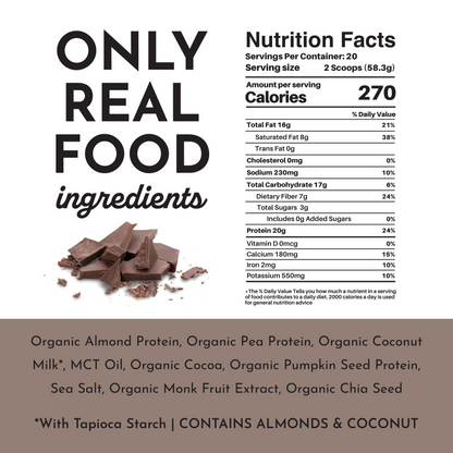 Vegan Chocolate Protein Powder