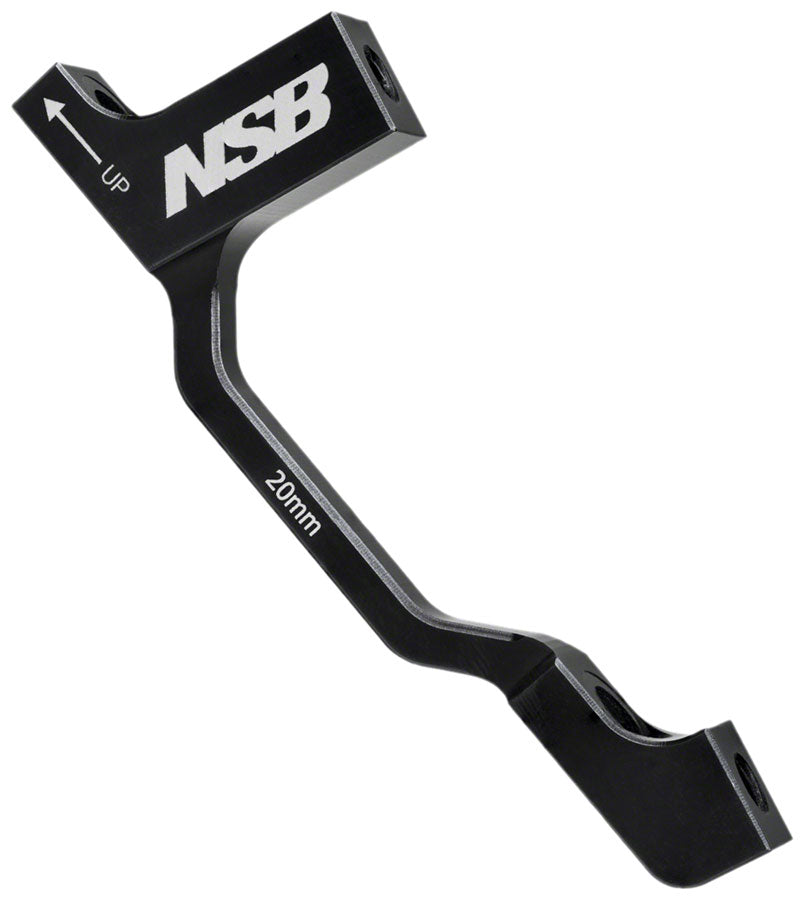 North Shore Billet Brake Adaptor - 20mm Black