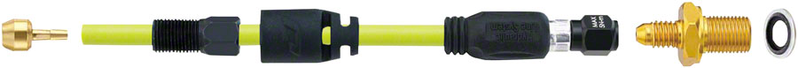 Jagwire Pro Disc Brake Hydraulic Hose Quick-Fit Adaptor - For Hayes Dyno Comp/Sport Prime Sport Radar Stroker Ryde