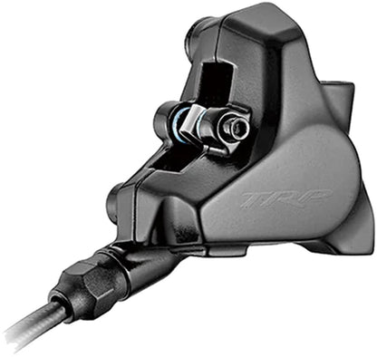 TRP Hylex Disc Brake Lever - Left Hydraulic 2-Piston 1900mm Hose Flat Mount BLK