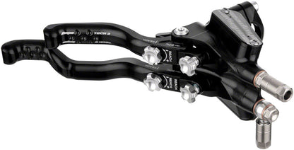 Hope Tech 3 E4 Duo Disc Brake Lever - Right Hand Front Rear Hydraulic Post Mount BLK