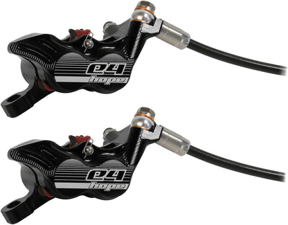 Hope Tech 3 E4 Duo Disc Brake Lever - Right Hand Front Rear Hydraulic Post Mount BLK