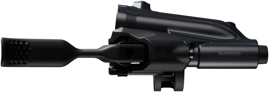 Shimano Deore XT BR-M8220 Disc Brake BL-M8200 Lever - Right/Rear Post Mount 4-Piston Caliper SM-BH90-SBM Hose Fin Metal Pads BLK