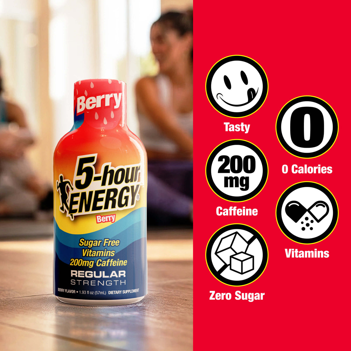 Berry Flavor Regular Strength 5-hour ENERGY Shots