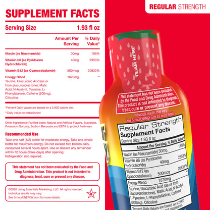 Berry Flavor Regular Strength 5-hour ENERGY Shots