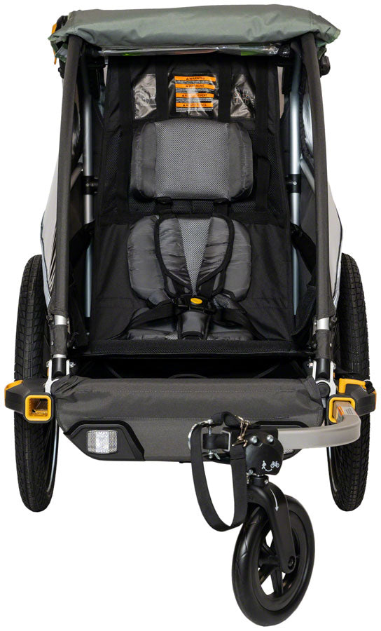 Burley D'Lite X Child Trailer - Single Sage Green