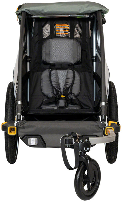 Burley D'Lite X Child Trailer - Single Sage Green