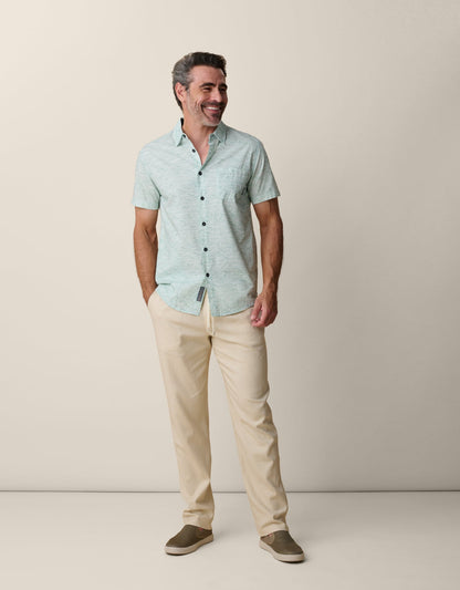 ROLL TIDES - FERN GREEN 7-SEAS™ BUTTON UP