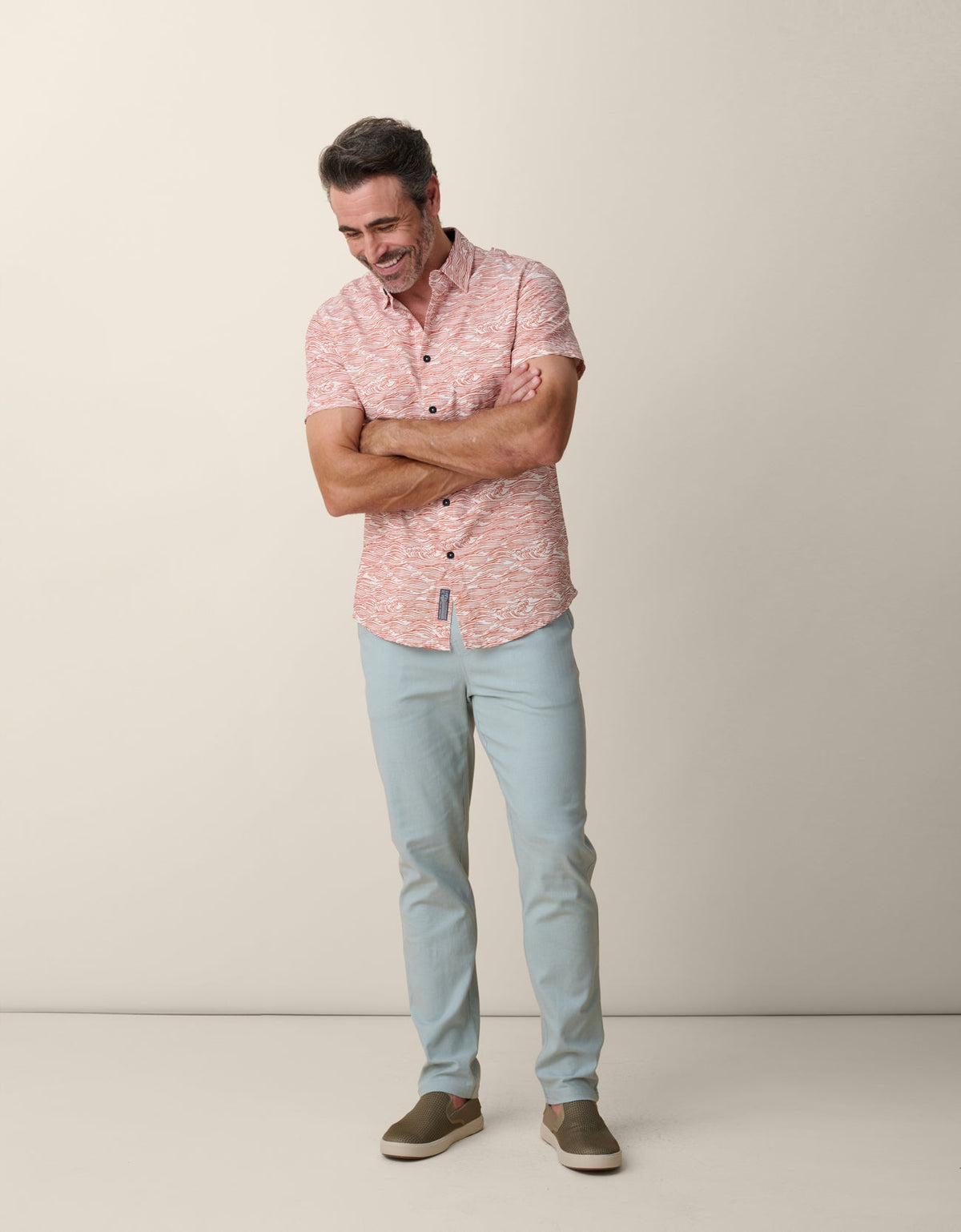 ROLL TIDES - OCRE 7-SEAS™ BUTTON UP