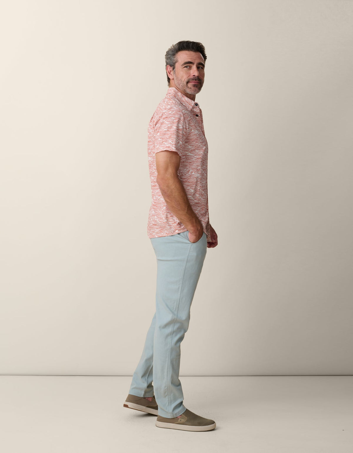 ROLL TIDES - OCRE 7-SEAS™ BUTTON UP