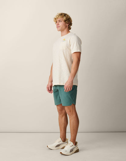 COLORFUL CACTUS - SLUB PIMA POCKET TEE