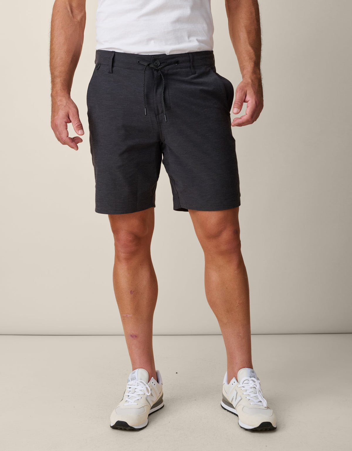 MAGELLAN EXPLORER SHORTS - BLACK HEATHER