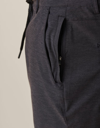 MAGELLAN EXPLORER SHORTS - BLACK HEATHER