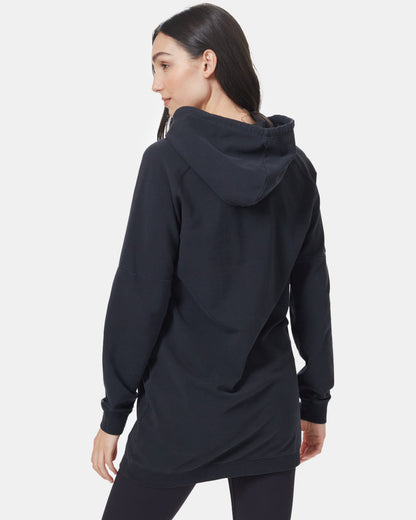 Oversized French Terry Hoodie Dress