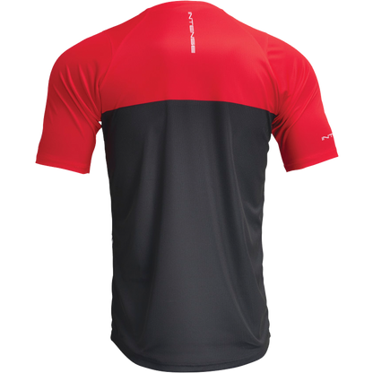 Men's INTENSE x THOR MTB Assist Censis Red/Black Short Sleeve Jersey