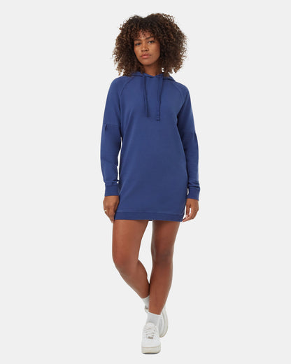 Oversized French Terry Hoodie Dress