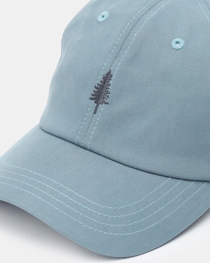 Tree Embroidery Tencel Peak Hat