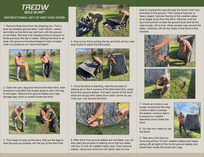 Bole Blind by Treow Outdoors