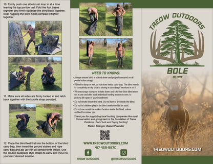Bole Blind by Treow Outdoors