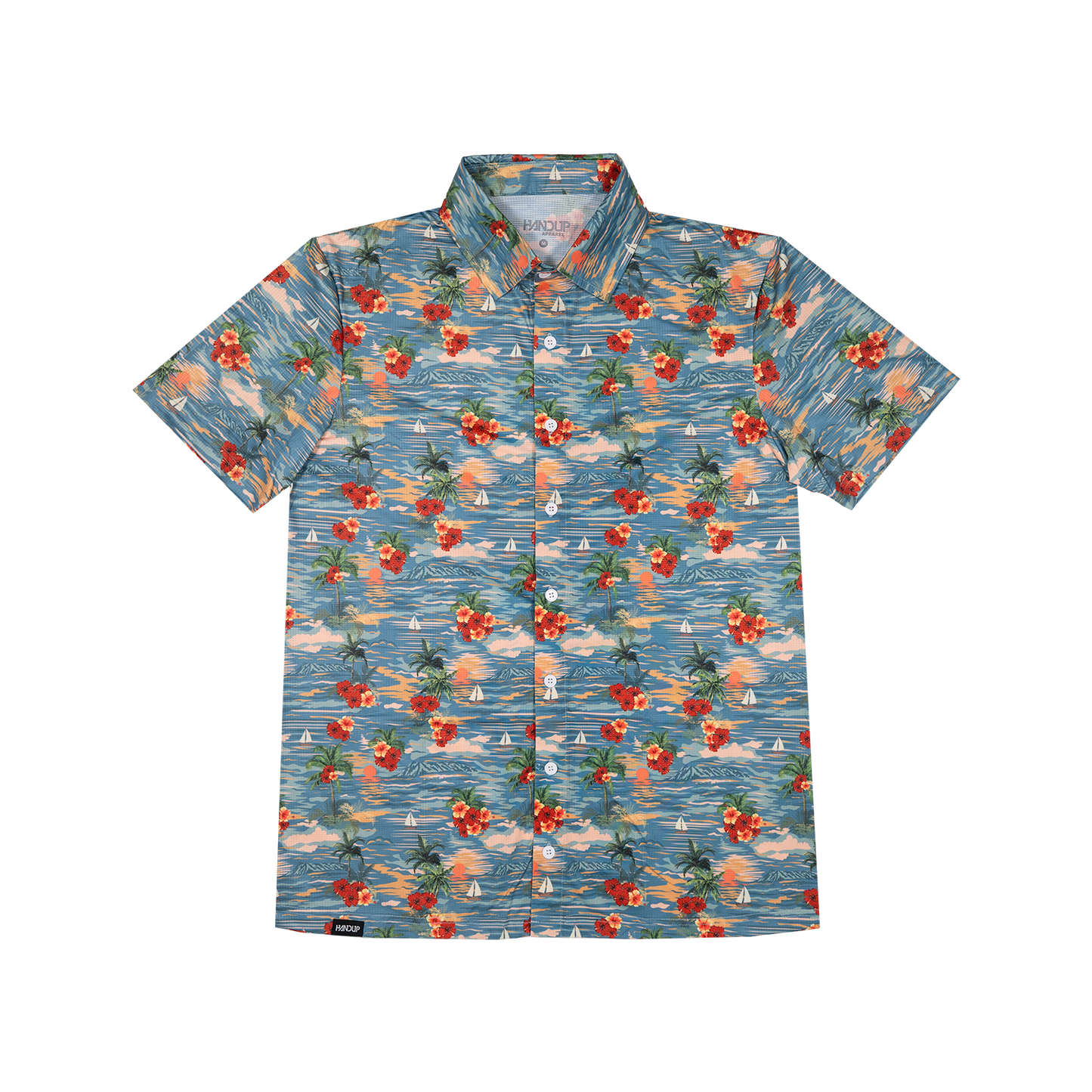 FlexGRID Button Up - Sunburn Shred