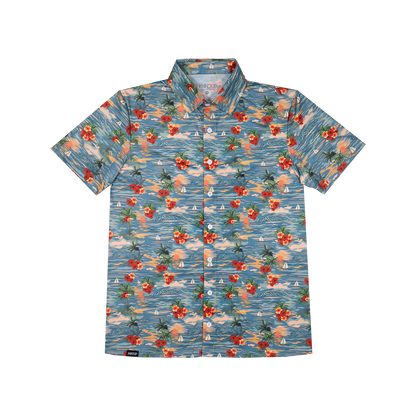 FlexGRID Button Up - Sunburn Shred