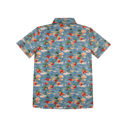 FlexGRID Button Up - Sunburn Shred