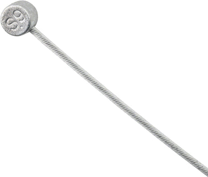 Jagwire Basics Brake Cable - 1.6x2000mm Galvanized SRAM/Shimano MTB Filebox of 100