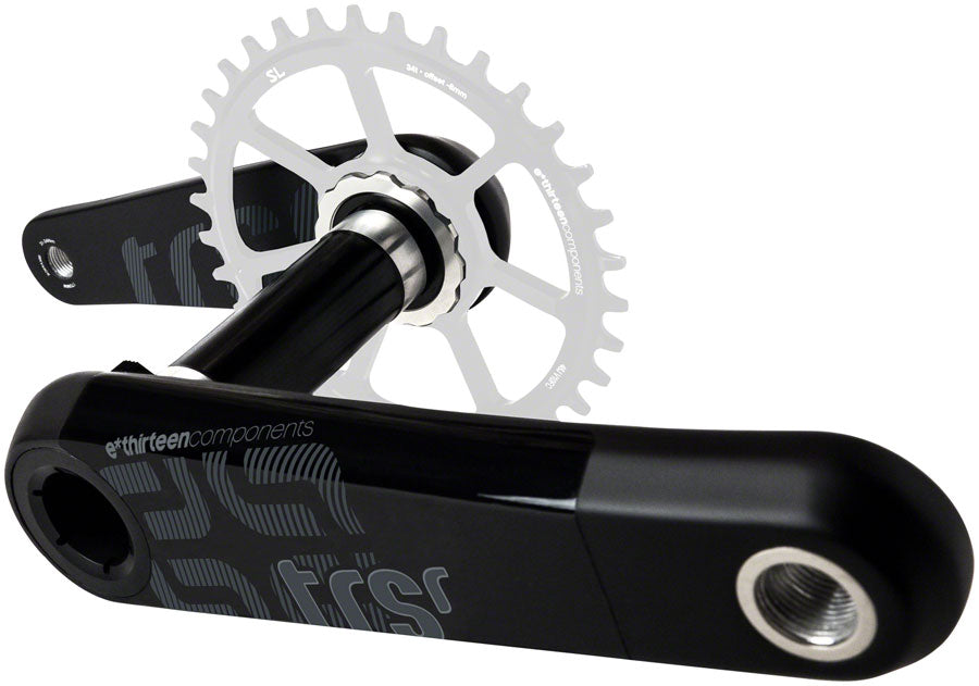 e*thirteen TRS Race Carbon Crankset - 170mm 73mm 30mm Spindle e-thirteen P3 Connect Interface BLK
