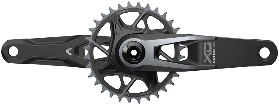 SRAM X0 T-Type 12-Speed 55mm 32t 175mm Black Crank