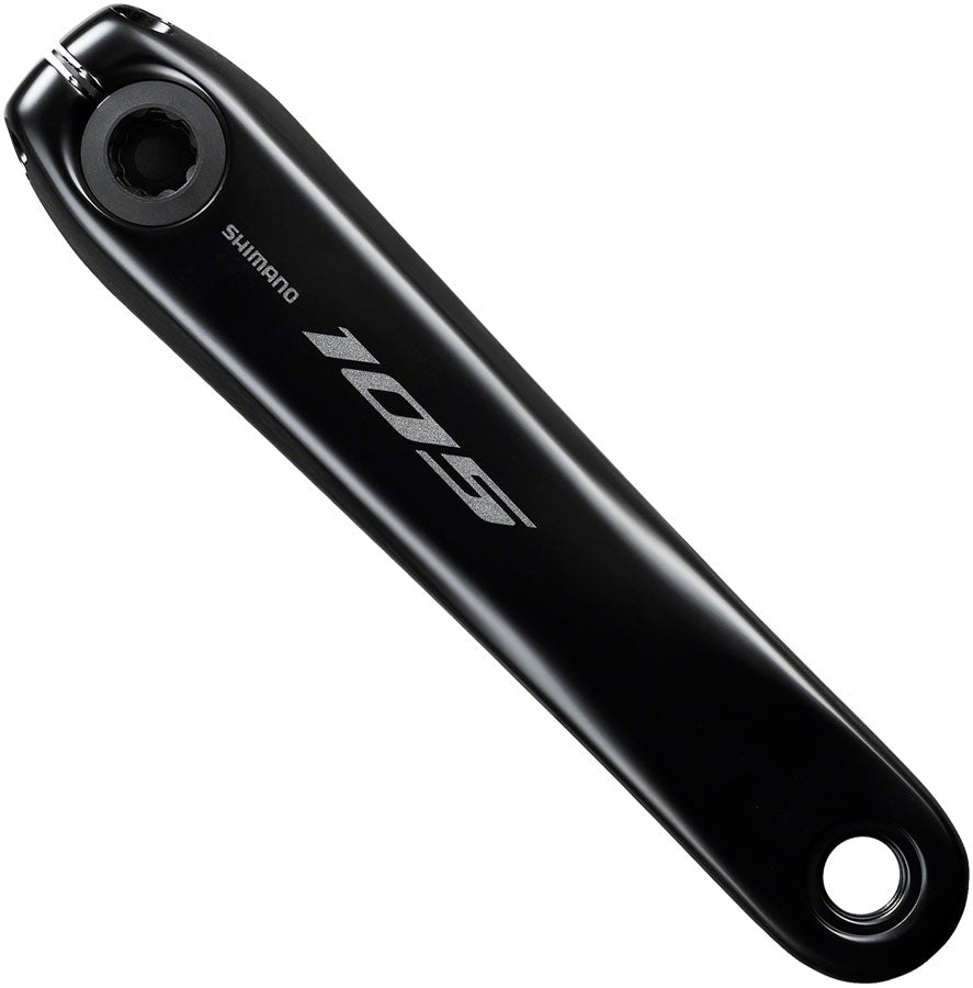 Shimano 105 FC-R7100 Crankset - 175mm 12-Speed 52/36t 110 Asymmetric BCD Hollowtech II Spindle Interface BLK