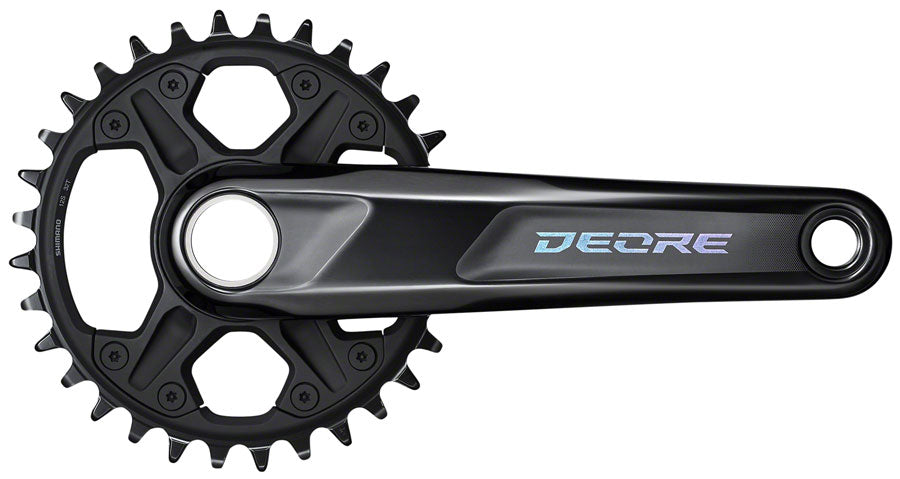 Shimano Deore FC-M6130-1 Crankset - 175mm 12-Speed 32t 56.5mm Chainline BLK