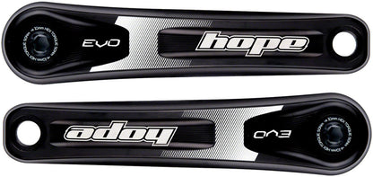 Hope Evo Fat Bike Crankset - 165mm Direct Mount 30mm Spindle For 190/197mm Rear Spacing BLK