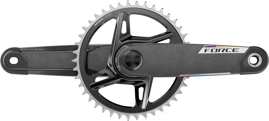 SRAM Force 1x XPLR AXS Power Meter Wide Crankset - 165mm 12/13-Speed 42t 8-Bolt Direct Mount DUB PM Spindle Carbon E1
