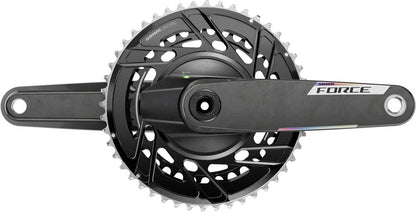 SRAM Force AXS Power Meter Crankset - 160mm 12-Speed 48/35t Thread Mount 8-Bolt PM Spider DUB Spindle Carbon E1
