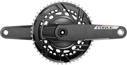 SRAM Force AXS Power Meter Crankset - 160mm 12-Speed 46/33t Thread Mount 8-Bolt PM Spider DUB Spindle Carbon E1