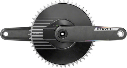 SRAM Force 1 AXS Power Meter Crankset - 172.5mm 12-Speed 50t Aero PM Chainring 8-Bolt Direct Mount DUB Spindle Carbon E1