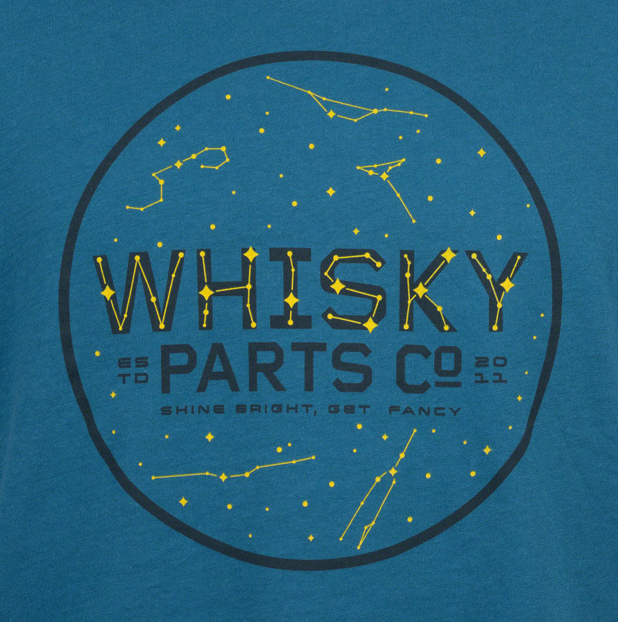 Whisky Stargazer T-Shirt - Deep Teal Unisex Small