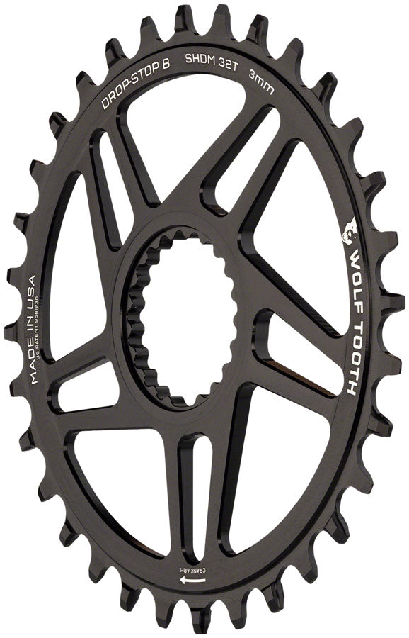Wolf Tooth Plateau Bosch Gen.4 Direct Mount | Drop-Stop ST - noir Wolf Tooth Plateau Bosch Gen.4 Direct Mount | Drop-Stop ST - noir