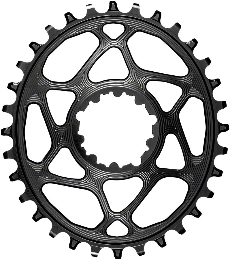 absoluteBLACK Oval SRAM DM (Boost Offset) HG+ Chainring 32T Blk