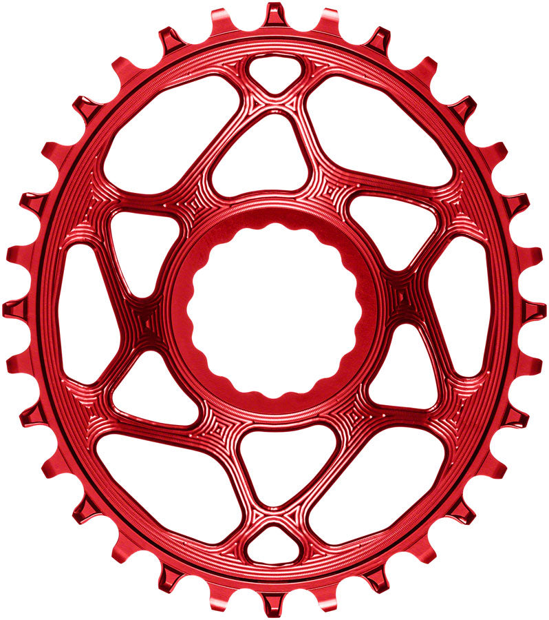 absoluteBLACK Oval Cinch DM Boost Chainring 32T Red