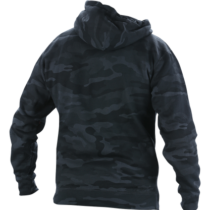 Men's Army Black Camo Pullover Hoodie