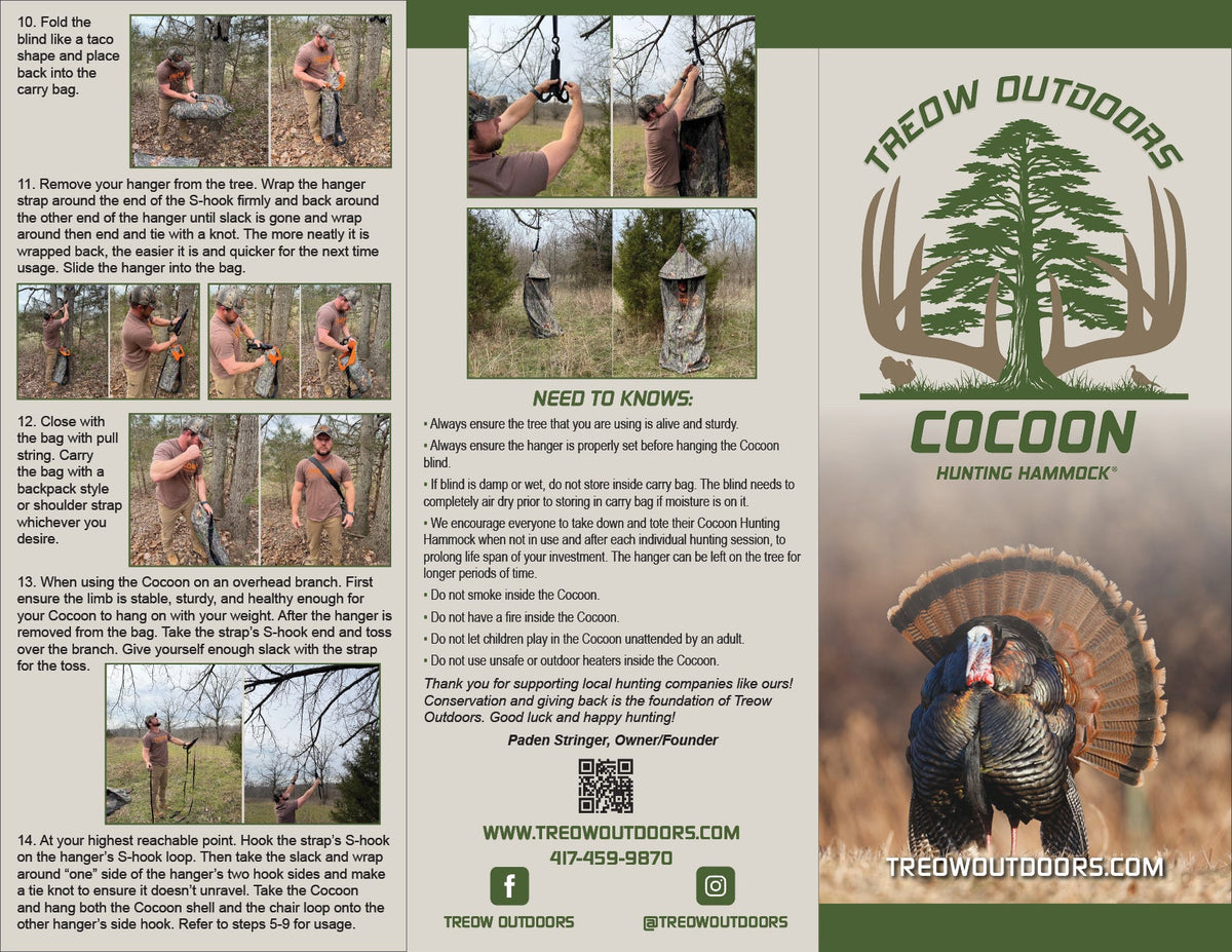 Cocoon Hunting Hammock® by Treow Outdoors®