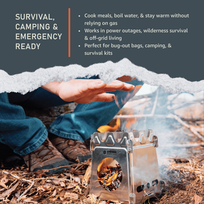 Collapsible Mini Stove