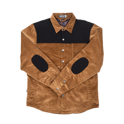 Corduroy Jacket - Brown Black