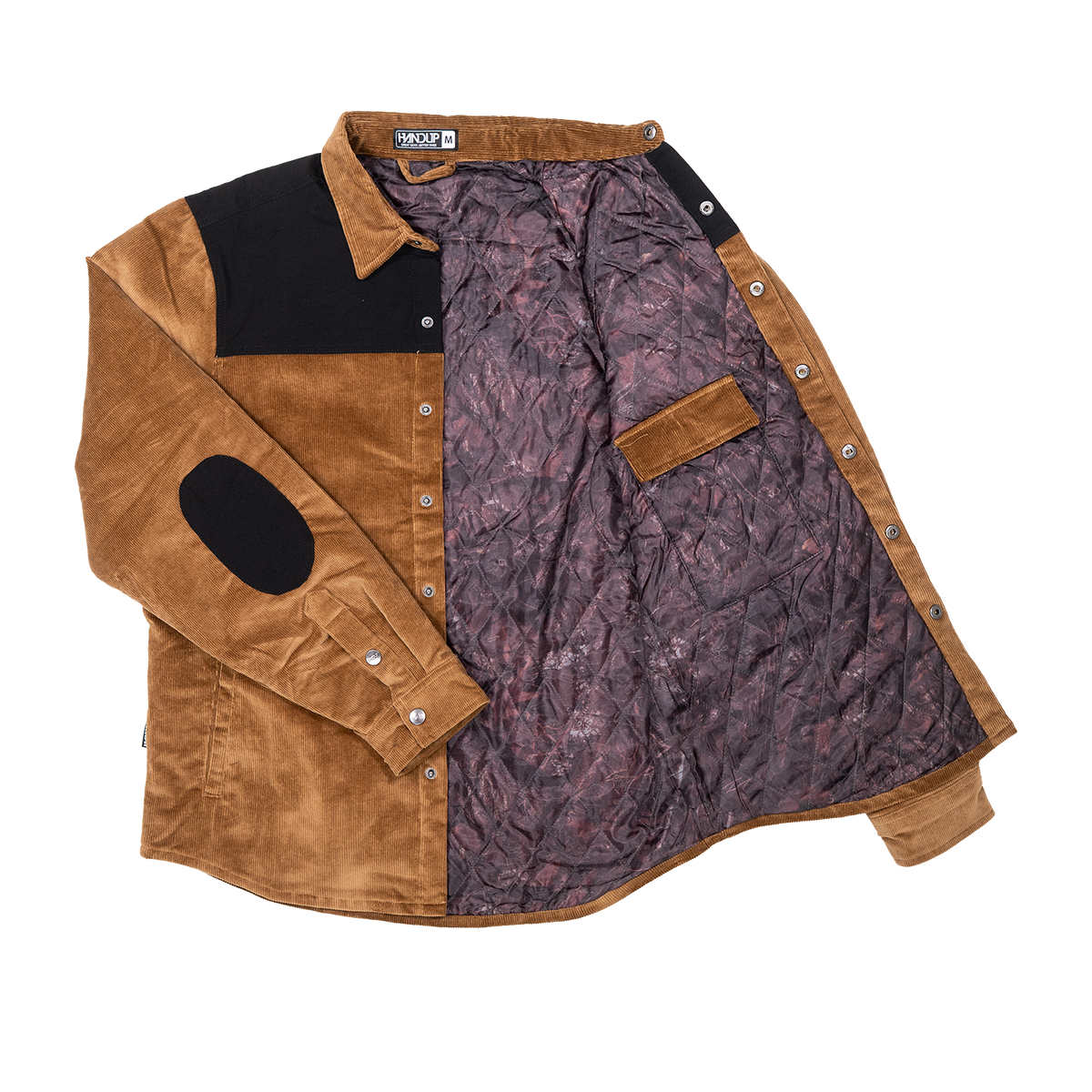 Corduroy Jacket - Brown Black