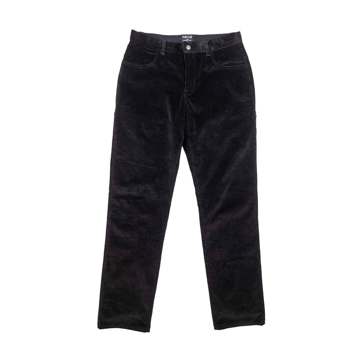 Stretch Corduroy Pants - Black