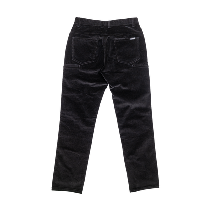 Stretch Corduroy Pants - Black