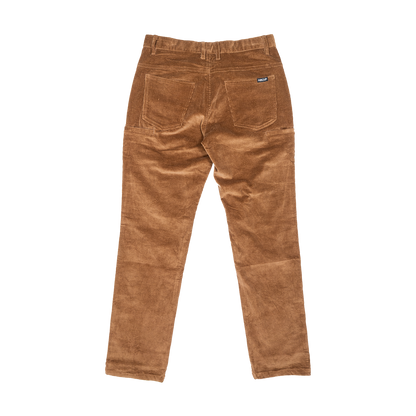 Stretch Corduroy Pants - Golden Brown