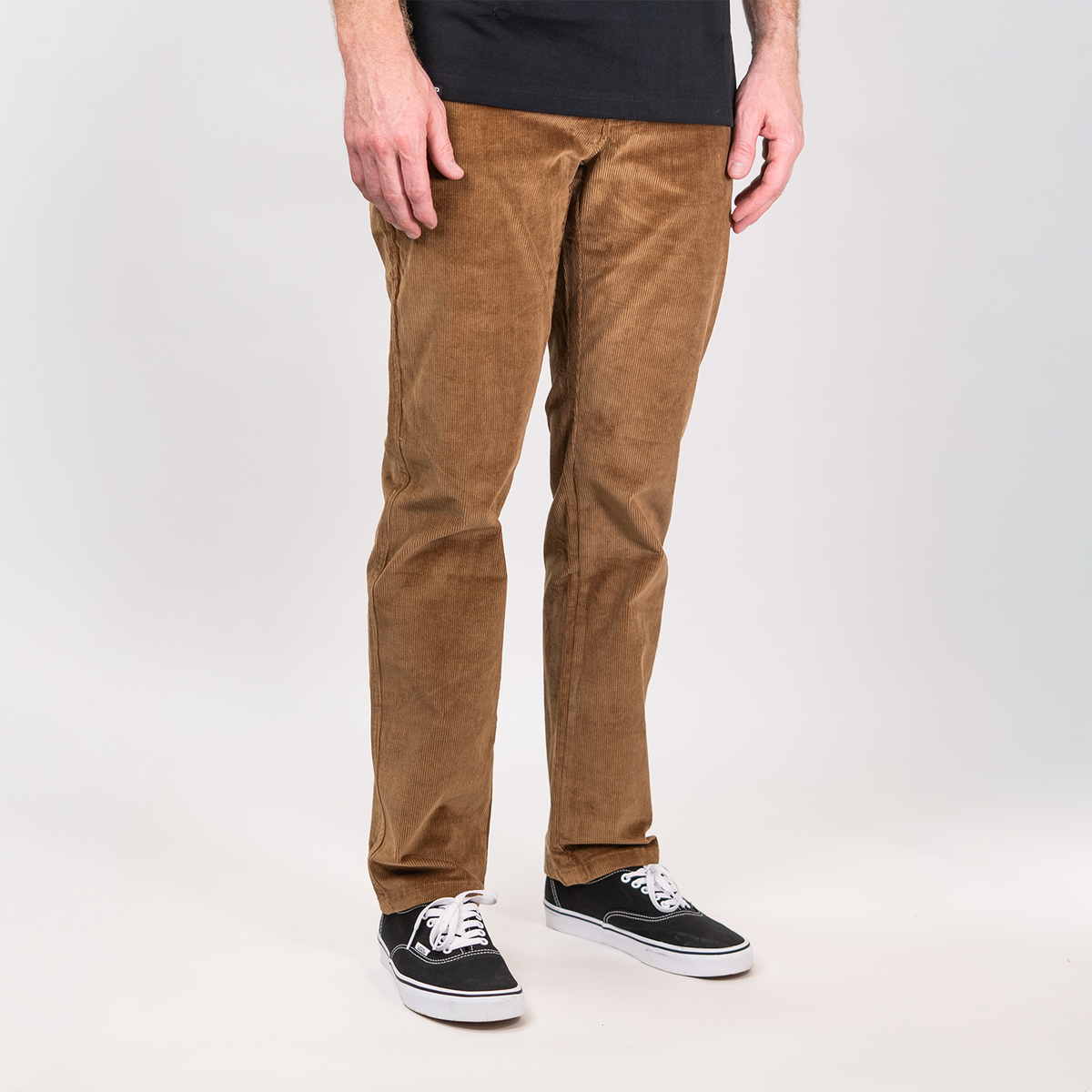Stretch Corduroy Pants - Golden Brown