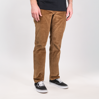 Stretch Corduroy Pants - Golden Brown